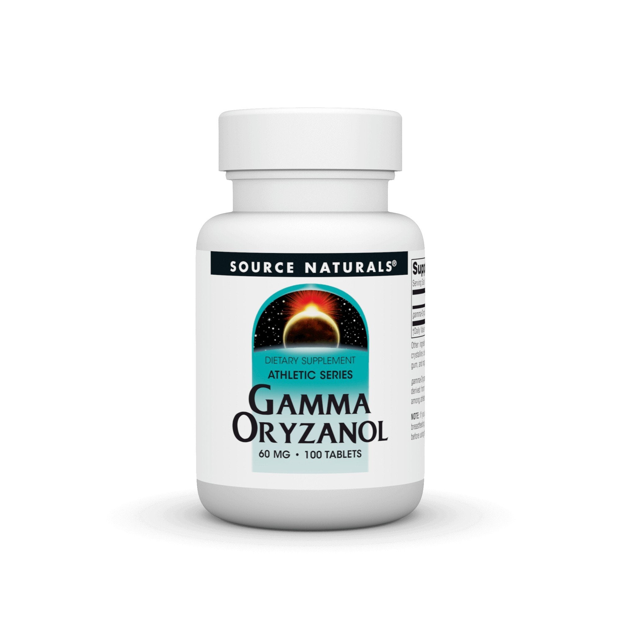 Source Naturals, Inc. Gamma Oryzanol 60mg 100 Tablet
