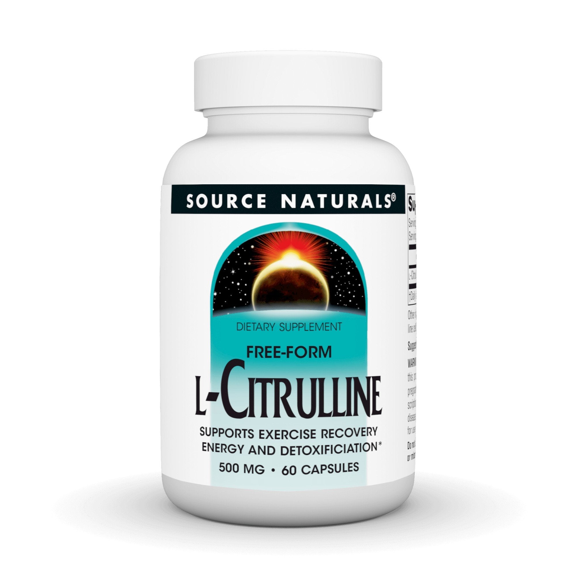 Source Naturals, Inc. L Citrulline 500 mg 60 Capsule
