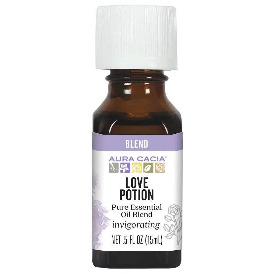 Aura Cacia Essential Solutions Love Potion 0.5 oz Oil