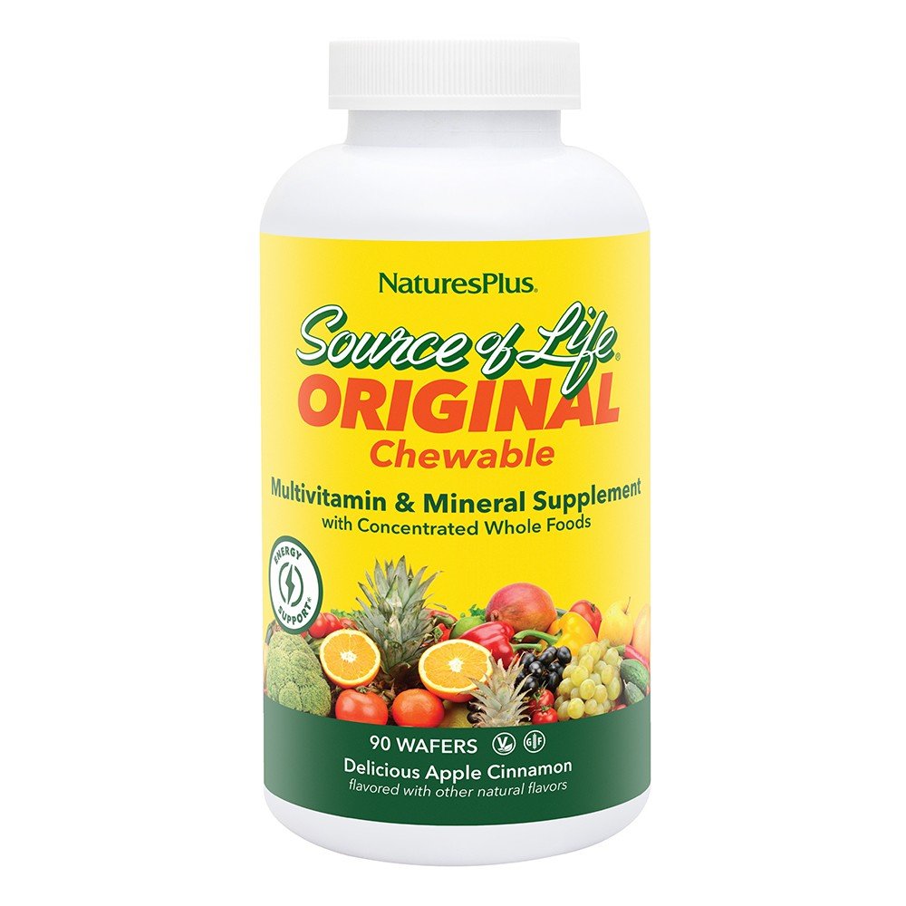 Nature's Plus Source of Life Multivitamin Adult 90 Chewable