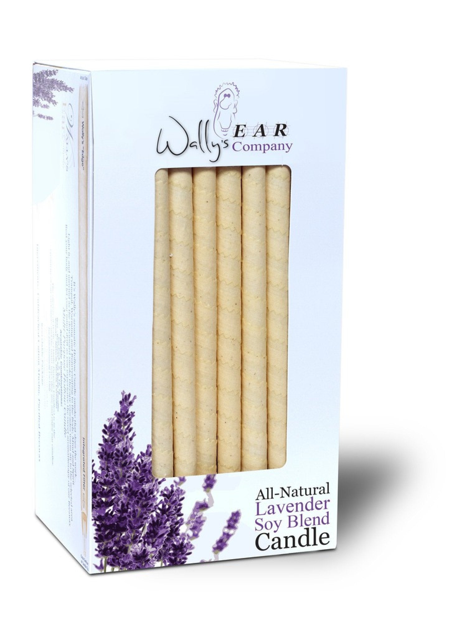 Wally's Lavender Soy Blend Candles 75 pack 75 pk