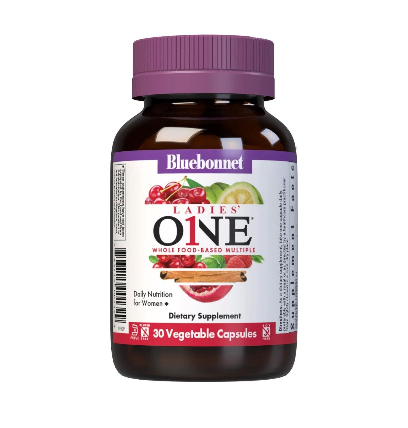 Bluebonnet Ladies One Whole Food Based Multiple 30 VegCap