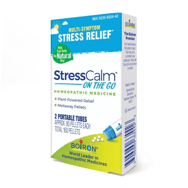 Boiron StressCalm On the Go 2 Tubes Box