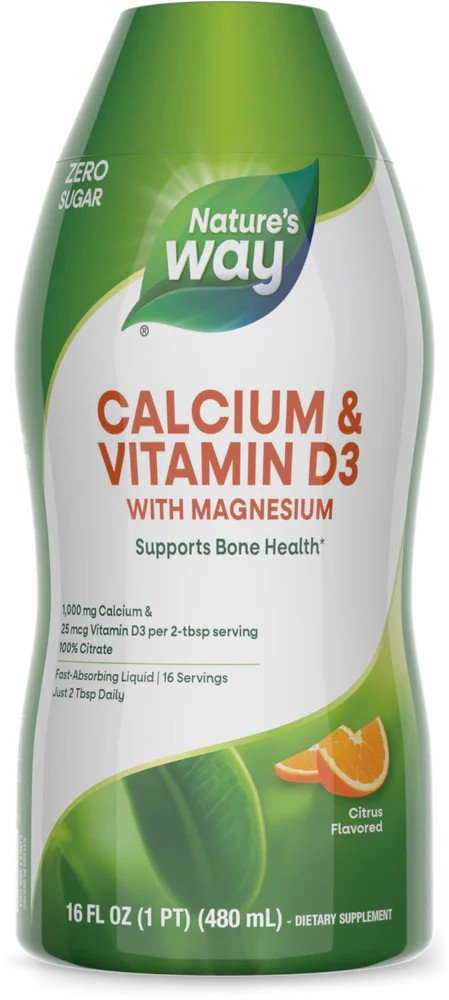 Nature's Way Calcium & Vitamin D3 16 oz Liquid